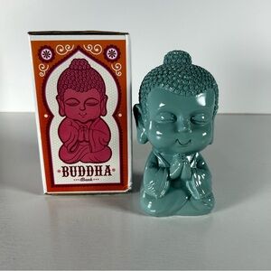 Buddha Turquoise Mini Pocket This Is The Day Figurine 6 Inches Tall Karma New